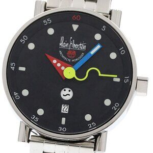 Alain Silberstein Rondo Smile Day RO11 black Dial Automatic Men's Watch_864341